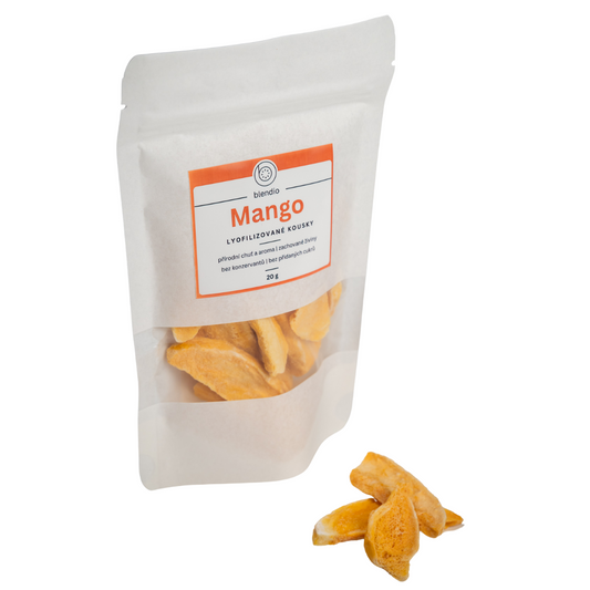Mango lyofilizované kousky